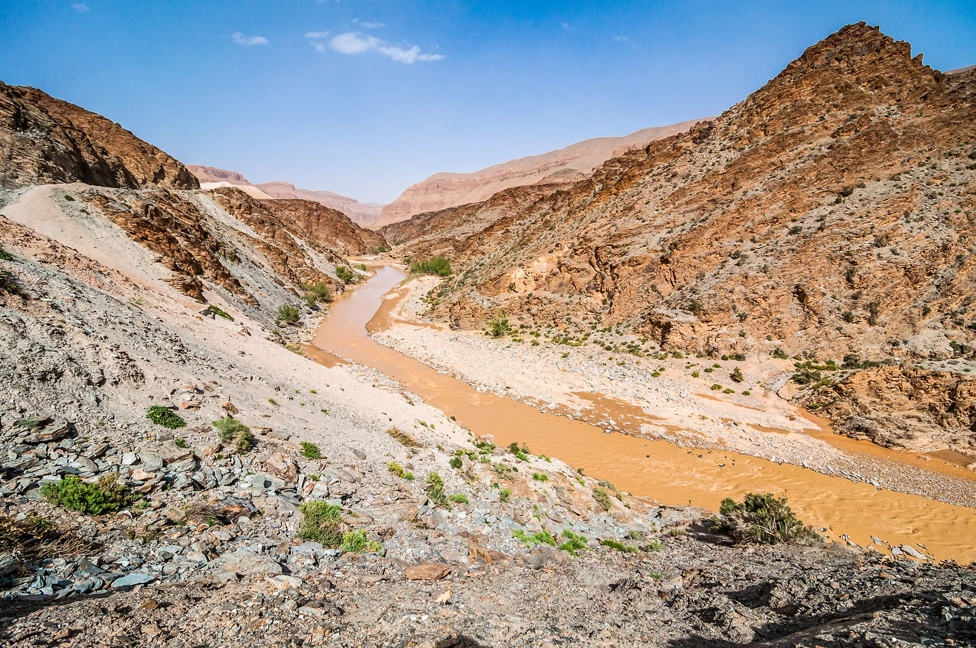 Serinol, Maroc gouvernance de l'eau - Riviere Moulouya